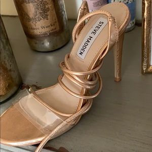 Steve Madden rose gold heels